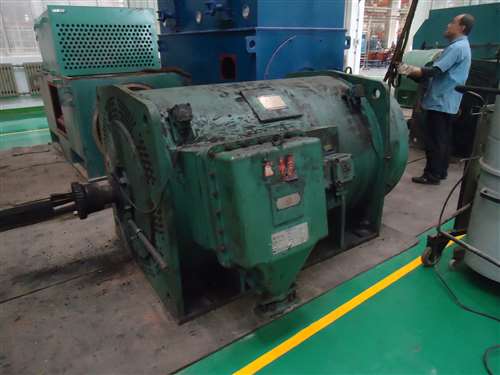 寶雞某煤礦YB560M2-4-10KV-500KW防爆電機(jī)維修保養(yǎng)